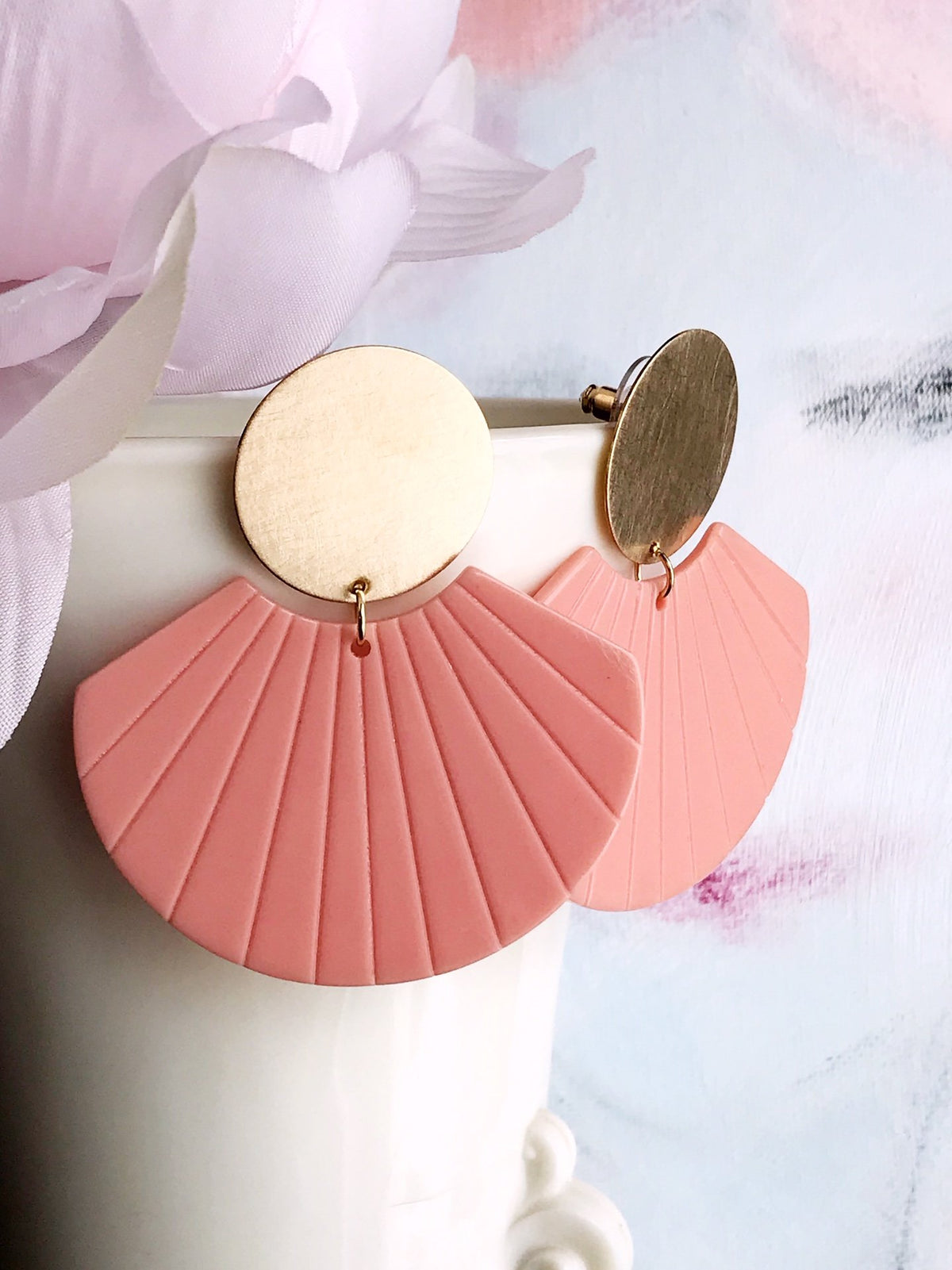 Kyoto Earrings - Blush
