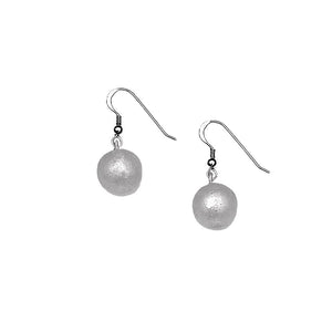 Recycled Bomb Ball Earrings